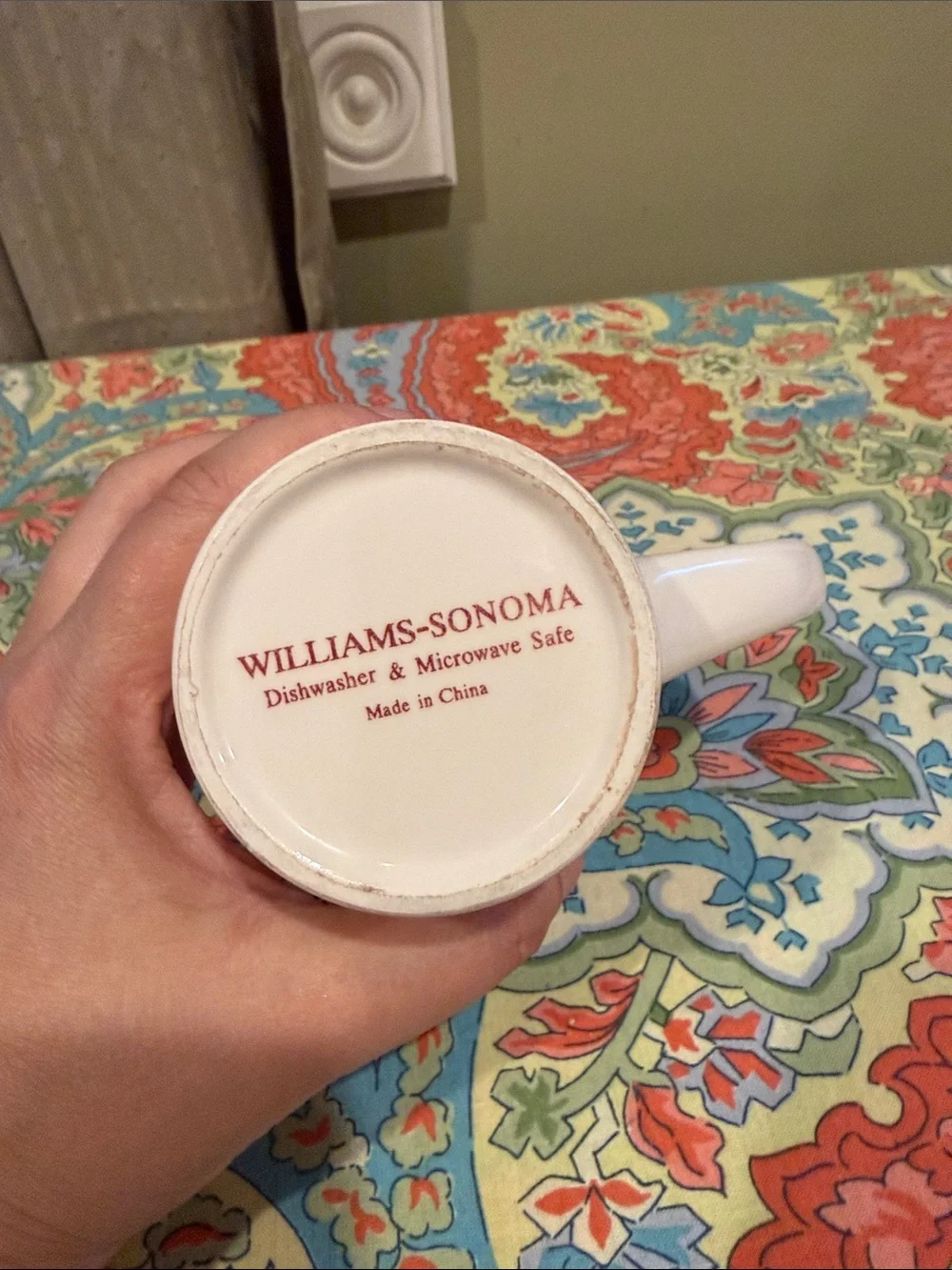 Williams Sonoma Coffee Mug - Irish Coffee